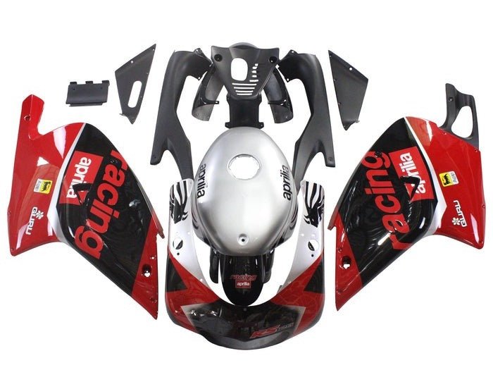 Aprilia RS125 Fairings (2000-2005) Red, Silver, Black at KingsMotorcycleFairings.com