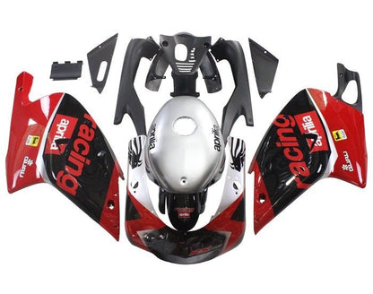 Aprilia RS125 Fairing set (2000-2005) Red, Silver, Black at KingsMotorcycleFairings.com