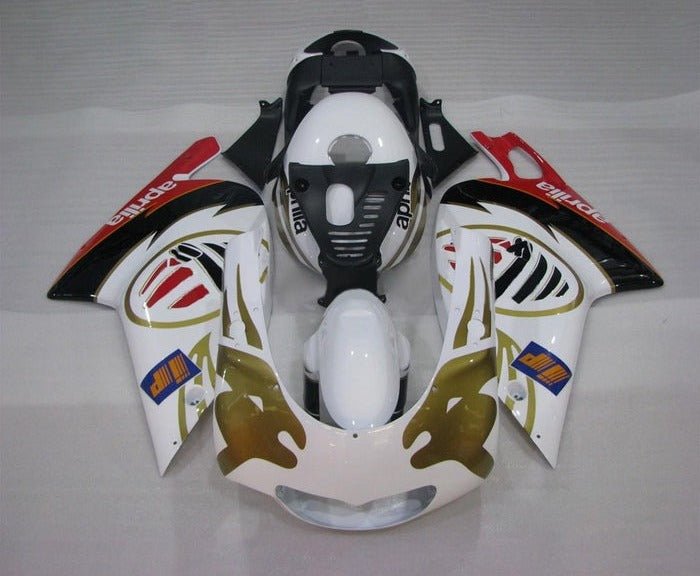 Aprilia RS125 Fairing set (2000-2005) White, Gold, Black, Red at KingsMotorcycleFairings.com