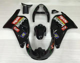 Aprilia RS250 Fairings (1995-1997) Black, Red at KingsMotorcycleFairings.com