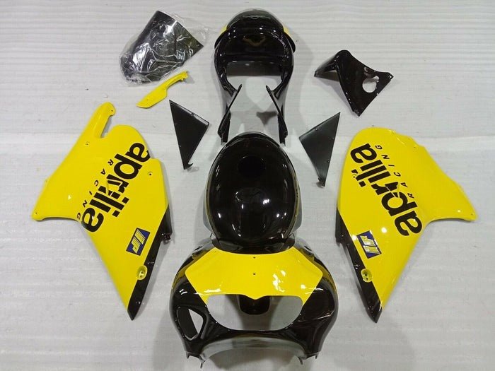 Aprilia RS250 (1999-2004) Yellow, Black at KingsMotorcycleFairings.com