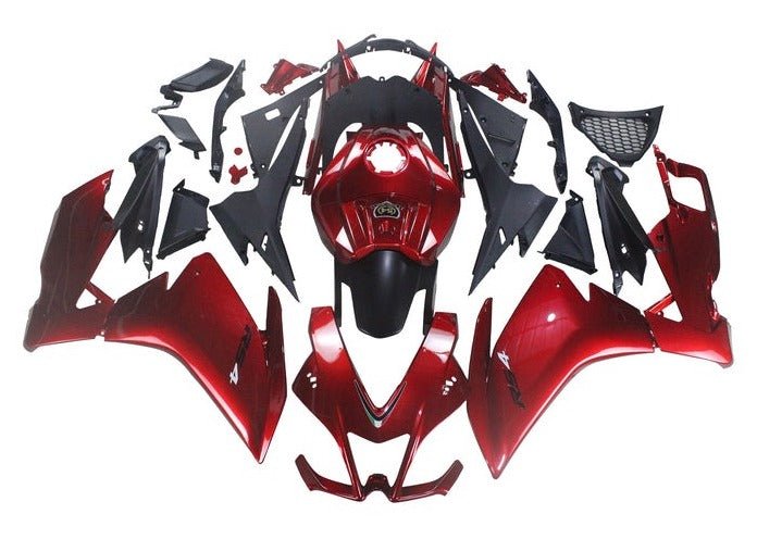 Aprilia RS4 125 Fairings (2012-2016) Candy Red at KingsMotorcycleFairings.com