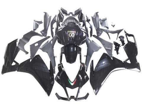 Aprilia RS450 Fairings (2012-2016) Black at KingsMotorcycleFairings.com