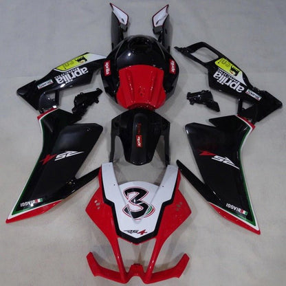 Aprilia RS4 50 Fairings (2012-2016) Red, Black, White, Matte Black at KingsMotorcycleFairings.com