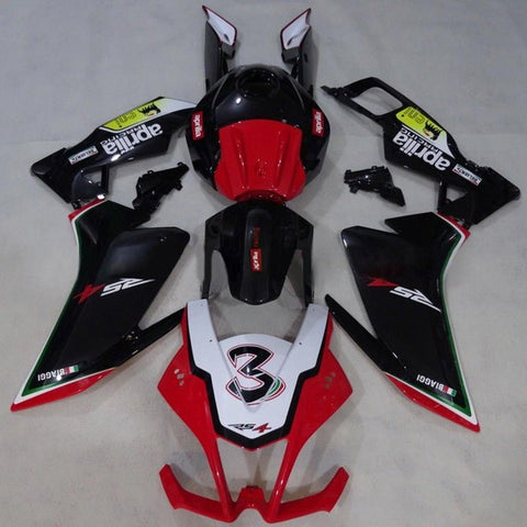 Aprilia RS4 50 Fairings (2012-2016) Red, Black, White, Matte Black at KingsMotorcycleFairings.com