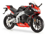 Aprilia RS4 50 (2012-2016) Matte Black, Gloss Red from KingsMotorcycleFairings.com