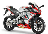 Aprilia RS4 50 (2012-2016) Red, White, Green, Yellow at KingsMotorcycleFairings.com