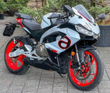 Aprilia RS 457 Fairings (2024-2025) White, Black, Red at KingsMotorcycleFairings.com