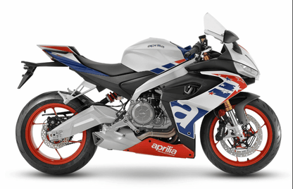 Aprilia RS660 Fairing Kit (2020-2024) White, Blue, Red, Stars from KingsMotorcycleFairings.com