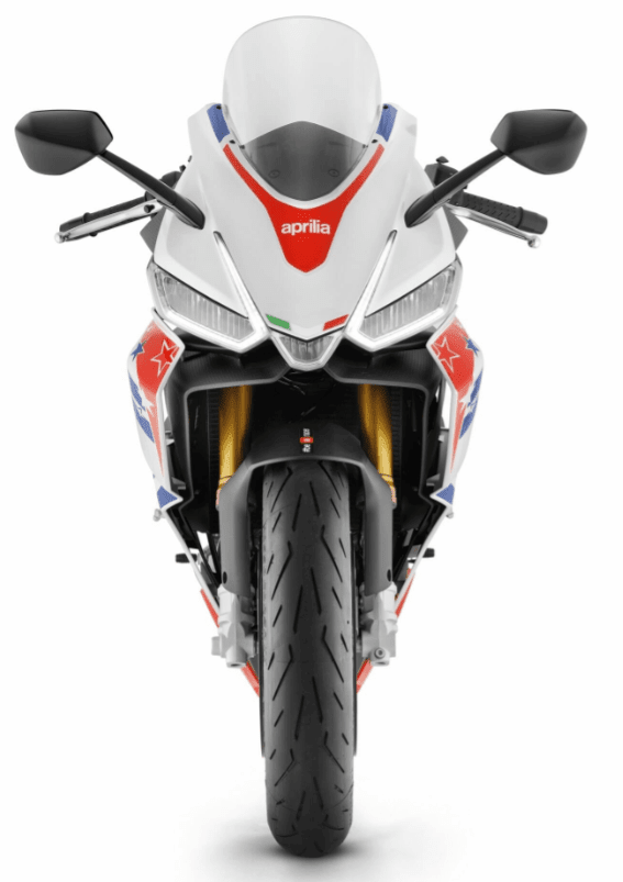 Aprilia RS660 Fairing Set (2020-2024) White, Blue, Red, Stars at KingsMotorcycleFairings.com
