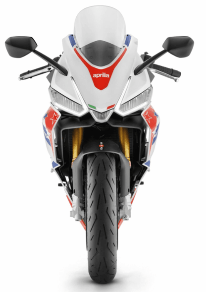 Aprilia RS660 Fairing Set (2020-2024) White, Blue, Red, Stars at KingsMotorcycleFairings.com