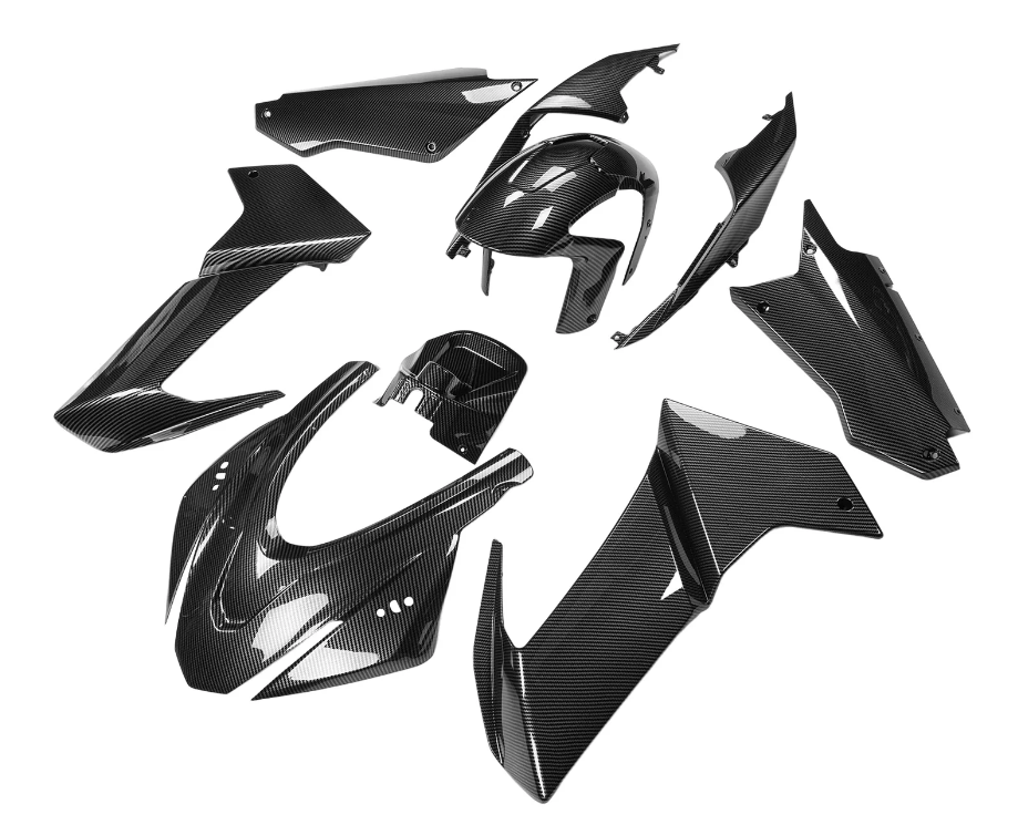 Aprilia RS660 Fairings (2020-2024) Faux Carbon Fiber at KingsMotorcycleFairings.com