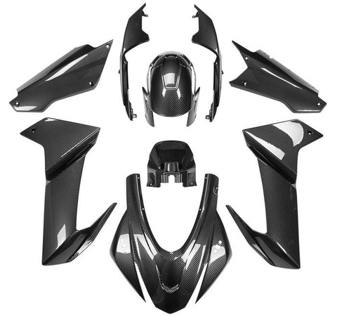 Aprilia RS660 Fairing Kit (2020-2024) Faux Carbon Fiber at KingsMotorcycleFairings.com