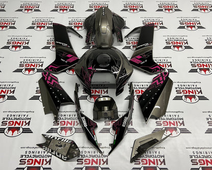 Aprilia RS660 Fairings (2020-2024) Gray, Black, Pink at KingsMotorcycleFairings.com 