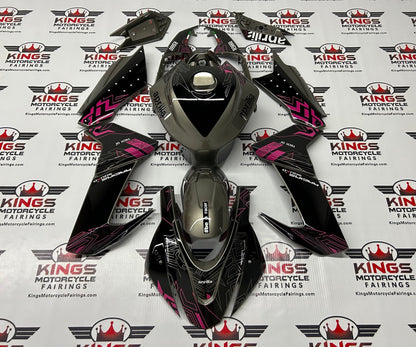 Aprilia RS660 Fairings (2020-2024) Gray, Black, Pink at KingsMotorcycleFairings.com