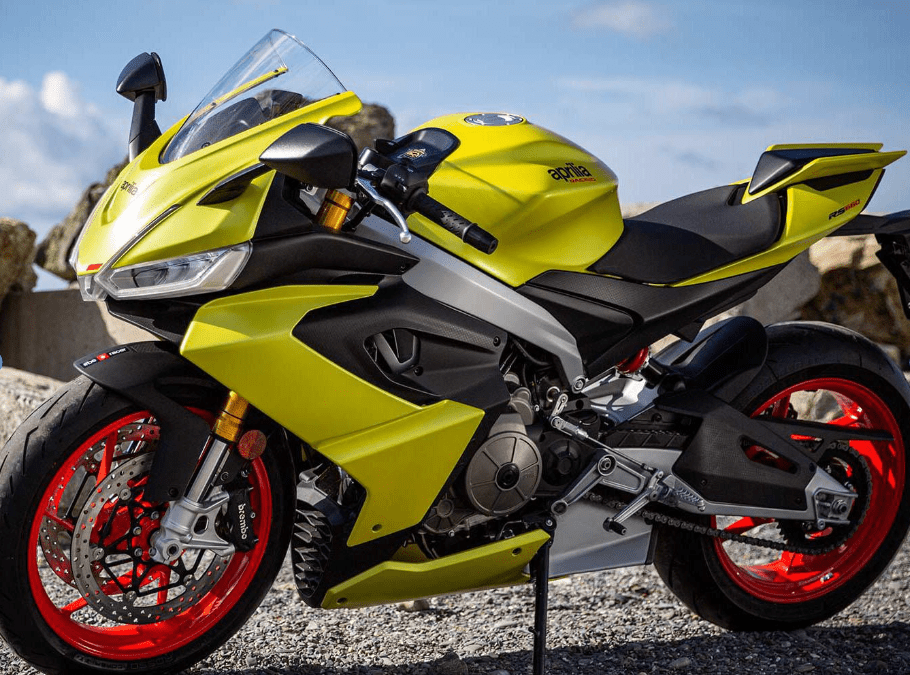 Aprilia RS 660 Motorcycle Fairing Kit (2020-2024) Matte Gold at KingsMotorcycleFairings.com