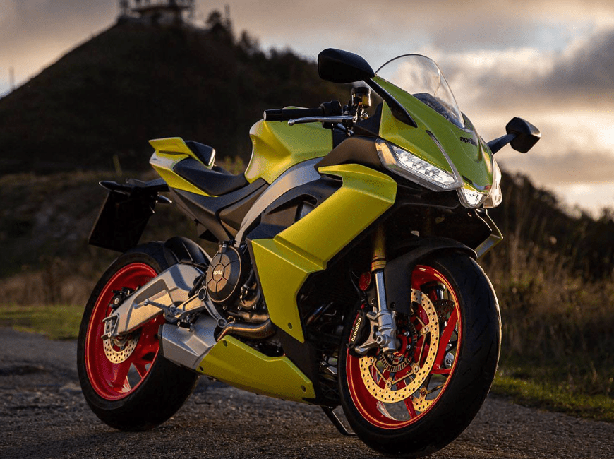Aprilia RS660 Fairing set (2020-2024) Matte Gold at KingsMotorcycleFairings.com