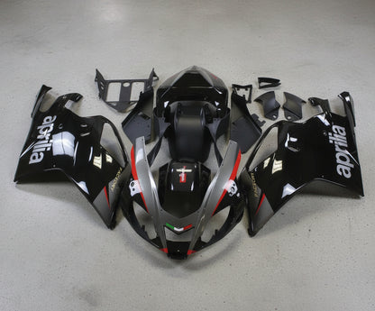 Aprilia RSV1000R Fairings (2003-2006) Black, Silver, Red at KingsMotorcycleFairings.com