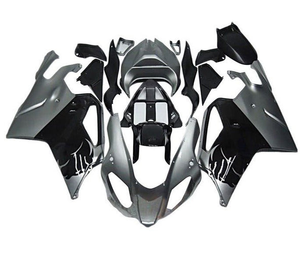 Aprilia RSV1000R Fairings (2003-2006) Gray, Black at KingsMotorcycleFairings.com