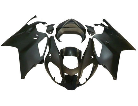 Aprilia RSV1000R Fairings (2003-2006) Matte Black at KingsMotorcycleFairings.com