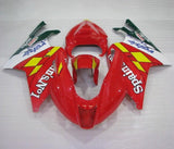 Aprilia RSV1000R Race Fairings (2003-2006) Red, Yellow Spain at KingsMotorcycleFairings.com