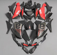 Aprilia RSV4 1000 Fairings (2009-2015) Matte Black, Red, Gray at KingsMotorcycleFairings.com