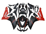 Aprilia RSV4 1000 Fairings (2009-2015) Matte Black, Red, White at KingsMotorcycleFairings.com