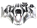 Aprilia RSV4 1000 Fairings (2009-2015) Silver, Gray, Red at KingsMotorcycleFairings.com