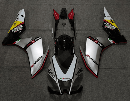 Aprilia RSV41000 Fairing set (2009-2015) Silver, Red, Black, Yellow at KingsMotorcycleFairings.com