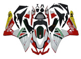 Aprilia RSV4 1000 Fairings (2009-2015) White, Red, Alitalia at KingsMotorcycleFairings.com