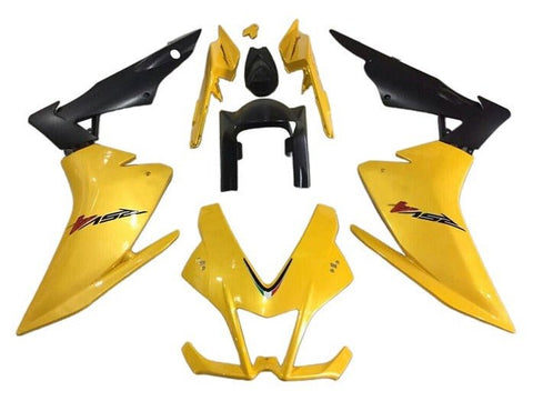Aprilia RSV4 1000 Fairings (2009-2015) Yellow at KingsMotorcycleFairings.com