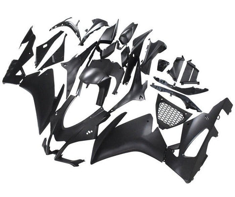Aprilia RSV4 1000 Fairings (2016-2020) Matte Black at KingsMotorcycleFairings.com