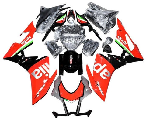 Aprilia RSV4 1000 Fairings (2016-2020) Red, Silver, Black, Green, White at KingsMotorcycleFairings.com