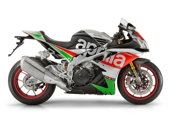 Aprilia RSV4 1000 Fairings (2016-2020) Silver, Red, Black, Green at KingsMotorcycleFairings.com
