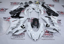Aprilia RSV4 1100 Fairing Kit (2021-2024) Gloss White, Black at KingsMotorcycleFairings.com
