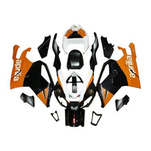 Aprilia RSV1000R Fairings (2003-2006) Black, Orange, White by KingsMotorcycleFairings.com