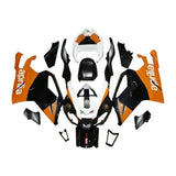 Aprilia RSV1000R Fairings (2003-2006) Black, Orange, White by KingsMotorcycleFairings.com