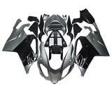 Aprilia RSV1000R Fairings (2003-2006) Gray, Black by KingsMotorcycleFairings.com