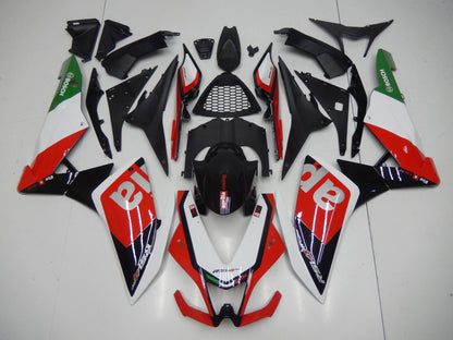 Aprilia RSV41000 Fairings (2009-2015) Red, White, Black, Green, Gray at KingsMotorcycleFairings.com