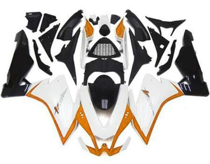 Aprilia RSV41000 Fairings (2009-2015) White, Orange, Black at KingsMotorcycleFairings.com