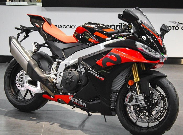 Aprilia RSV4 1100 Fairing set (2021-2024) Red, Black from KingsMotorcycleFairings.com