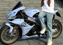 Aprilia RSV4 1100 Fairings (2021-2024) Matte Light Blue by KingsMotorcycleFairings.com