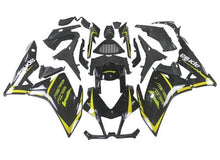 Aprilia RSV4 Fairings (2009-2015) Black, Yellow at KingsMotorcycleFairings.com