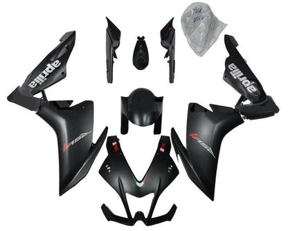 Aprilia RSV4 Fairings (2009-2015) Matte Black at KingsMotorcycleFairings.com