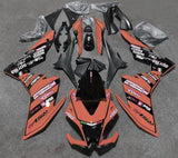 Aprilia RSV4 Fairings (2009-2015) Orange, Black at KingsMotorcycleFairings.com