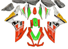 Aprilia RSV4 Fairings (2009-2015) Red, Green, White at KingsMotorcycleFairings.com
