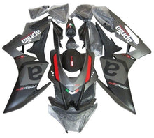 Aprilia RSV4 Fairings (2016-2020) Matte Gray, Black, Red at KingsMotorcycleFairings.com