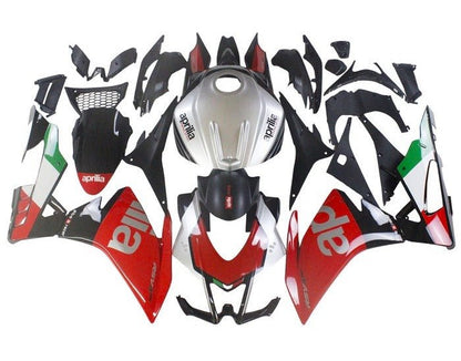 Aprilia RSV4 Fairings (2016-2020) Red, Silver, Black, Green at KingsMotorcycleFairings.com
