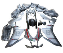 Aprilia RSV4 Fairings (2016-2020) Silver, Gray, Red at KingsMotorcycleFairings.com