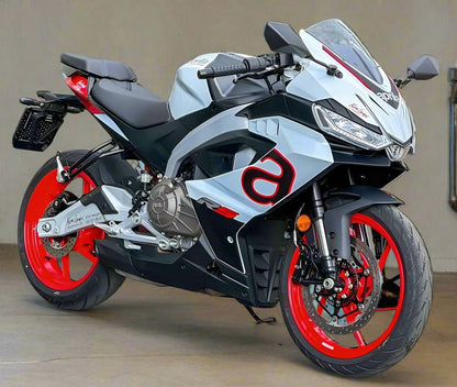 Aprilia RS 457 Fairing set (2024-2025) White, Black, Red at KingsMotorcycleFairings.com